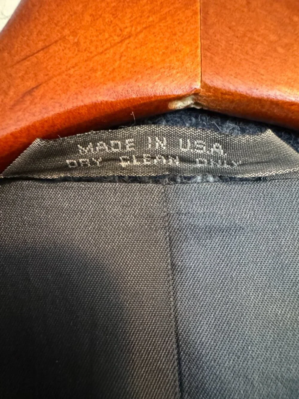 Vintage Haggar Gallery Gray Herringbone Blazer Sport Coat Made USA